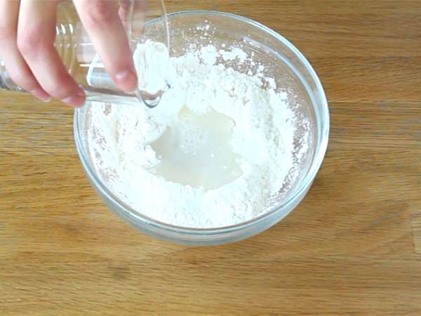 Gorengan udang - Persiapan langkah 1