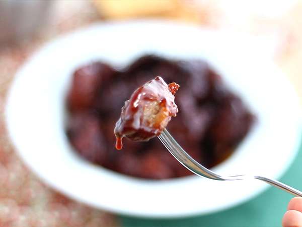 Daging babi dengan karamel - Persiapan langkah 5