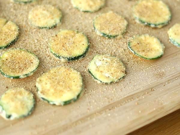 Keripik cukini - Persiapan langkah 3