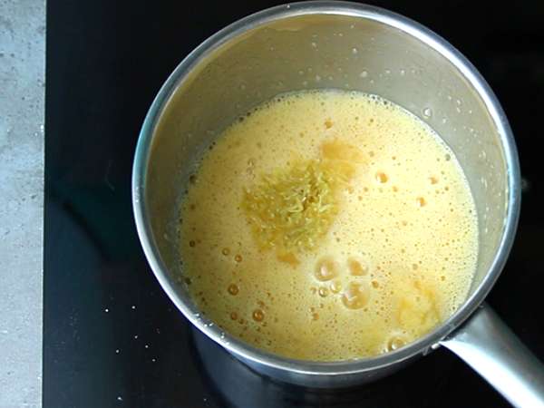 Kue panekuk lemon - Persiapan langkah 2