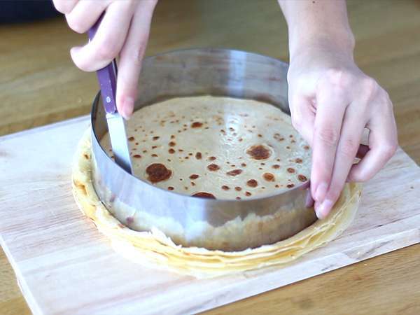Kue panekuk lemon - Persiapan langkah 6