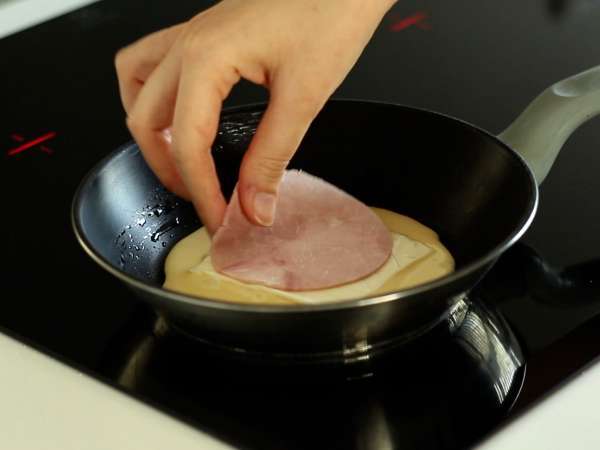 Pancake kroket - Persiapan langkah 3