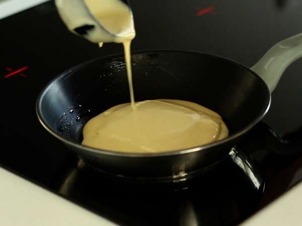 Pancake kroket - Persiapan langkah 4