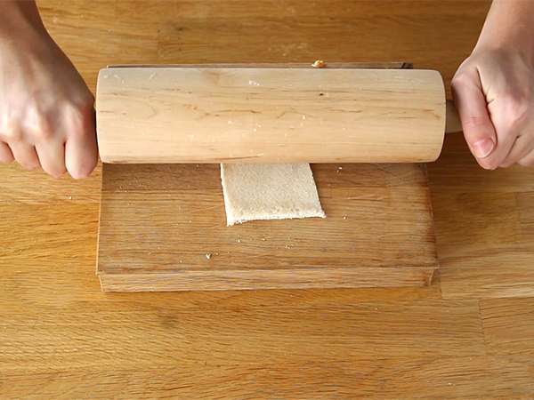 Roti dibungkus dengan selai - Persiapan langkah 1