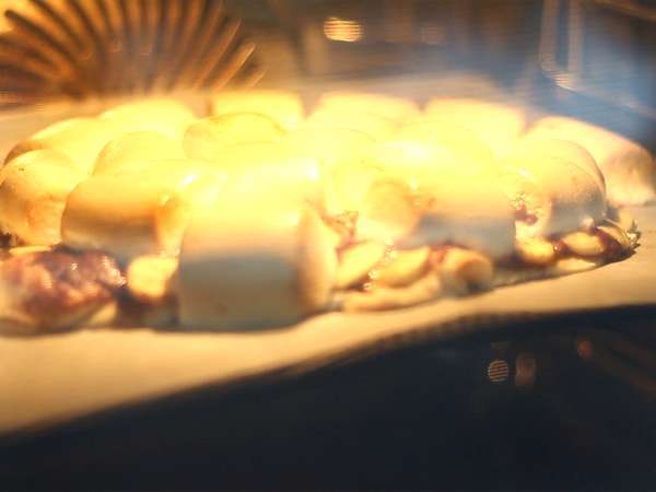 Pisang manis dan pizza cokelat - Persiapan langkah 4