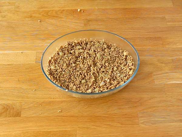 Pai gembala vegan dengan cukini dan tahu - Persiapan langkah 3