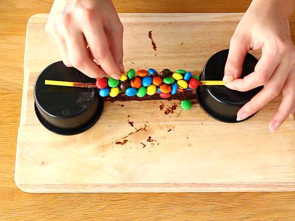 Kue gravitasi - Persiapan langkah 3