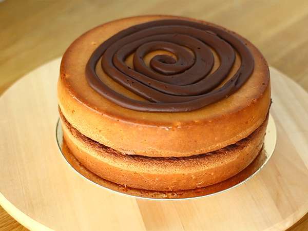 Kue gravitasi - Persiapan langkah 6