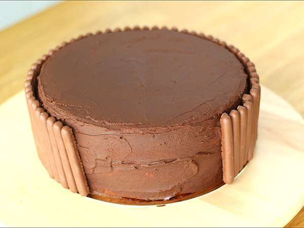 Kue gravitasi - Persiapan langkah 7