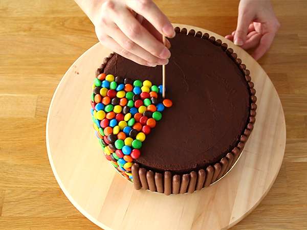 Kue gravitasi - Persiapan langkah 9