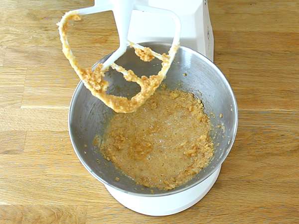 Roti pisang, kue pisang - Persiapan langkah 2