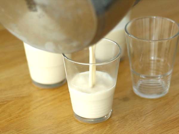 Panna cotta kelapa vegan - Persiapan langkah 3