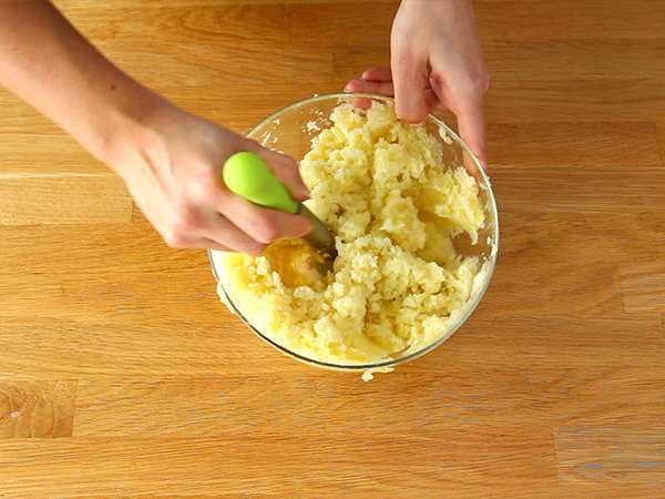 Terrine kentang Paskah - Persiapan langkah 2