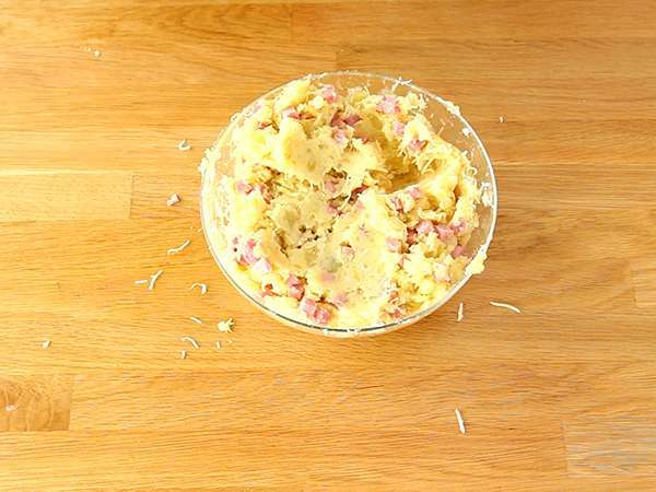 Terrine kentang Paskah - Persiapan langkah 3