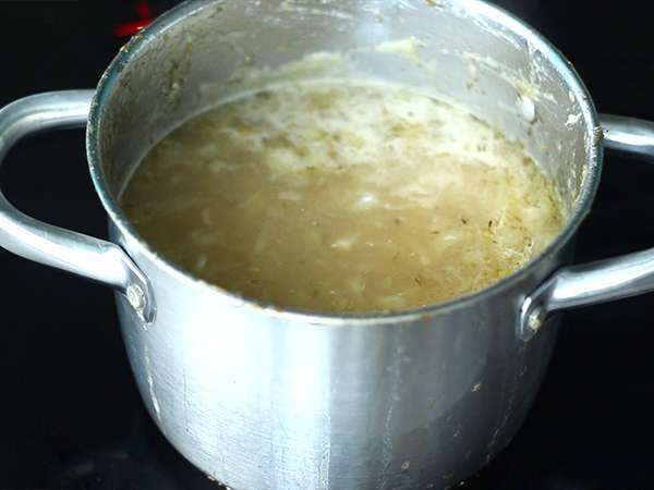 Sup bawang bombay, hidangan klasik - Persiapan langkah 4