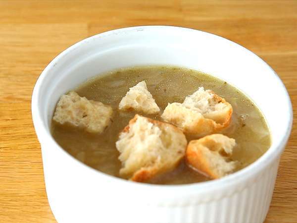 Sup bawang bombay, hidangan klasik - Persiapan langkah 5