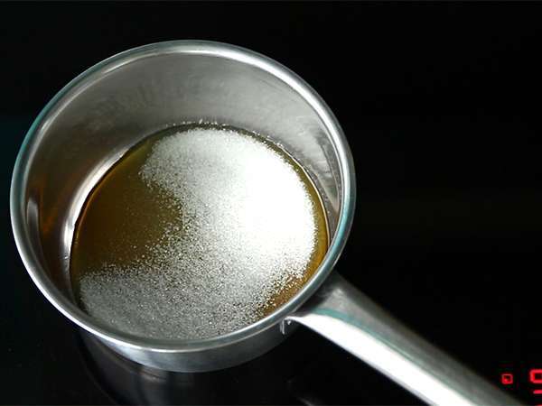 Flan dengan susu kental manis - Persiapan langkah 1