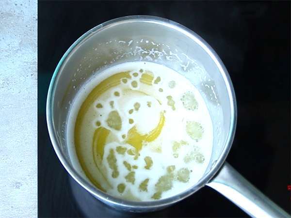 Kue choux bebas gluten - Persiapan langkah 1