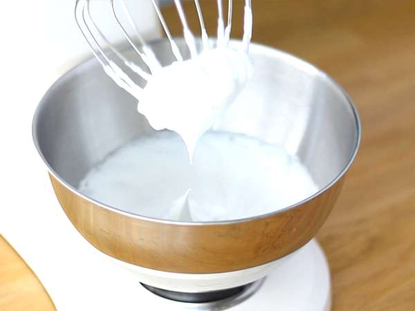 Biskuit bolu bebas gluten yang mudah dibuat - Persiapan langkah 2