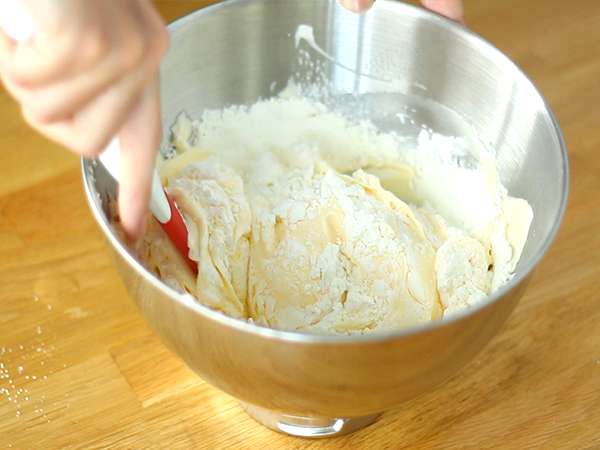 Biskuit bolu bebas gluten yang mudah dibuat - Persiapan langkah 4
