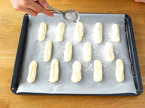 Biskuit bolu bebas gluten yang mudah dibuat - Persiapan langkah 6