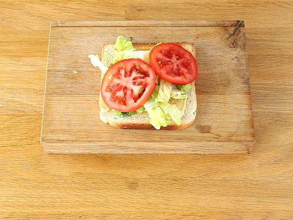 Club Egg Sandwich - Persiapan langkah 1