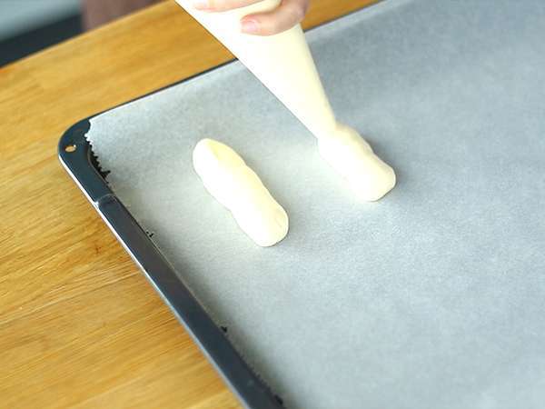 Biskuit spons yang mudah - Persiapan langkah 5