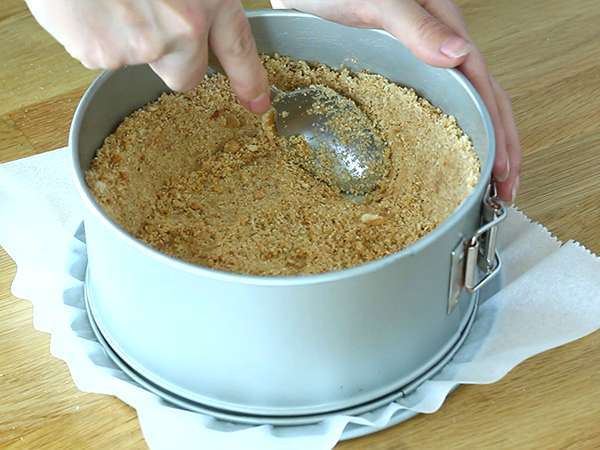 Kue keju New-York - Persiapan langkah 2