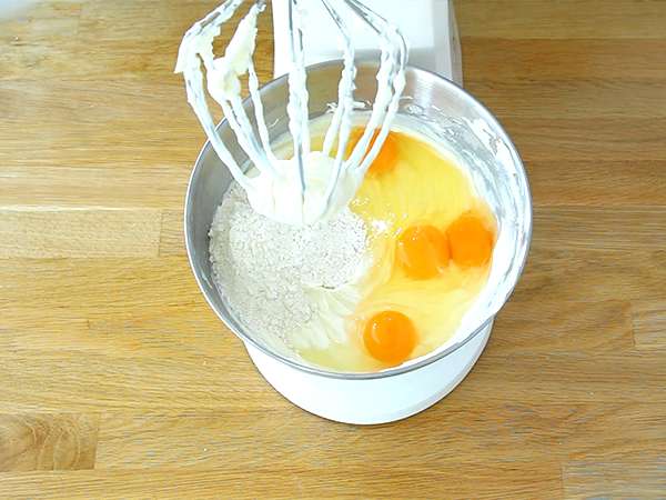 Kue keju New-York - Persiapan langkah 4