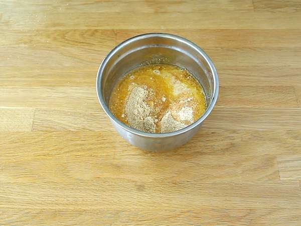 Kue keju Paskah - Persiapan langkah 1