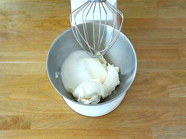 Kue keju Paskah - Persiapan langkah 4