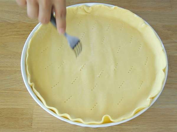 Tart stroberi yang mudah - Persiapan langkah 1