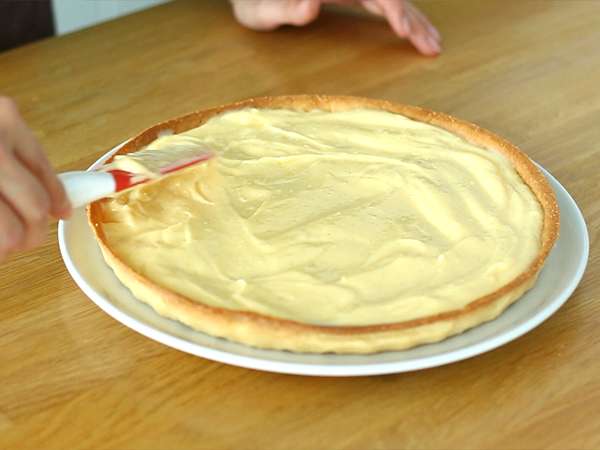 Tart stroberi yang mudah - Persiapan langkah 5