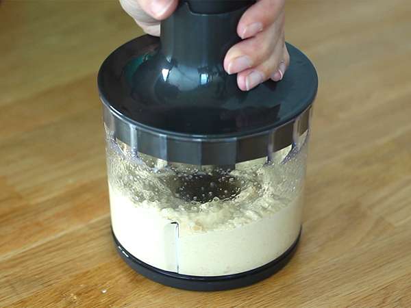 Hummus Lebanon yang lembut - Persiapan langkah 2