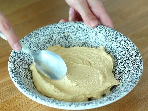 Hummus Lebanon yang lembut - Persiapan langkah 3
