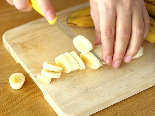 Tart pisang dan cokelat (langkah demi langkah) - Persiapan langkah 1
