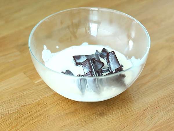 Tart pisang dan cokelat (langkah demi langkah) - Persiapan langkah 3