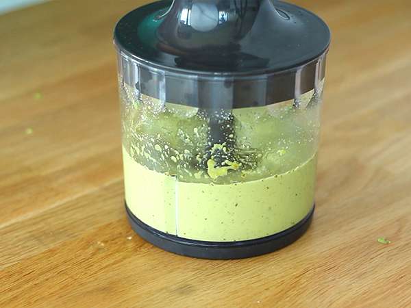 Spaghetti carbonara dengan alpukat - Persiapan langkah 3