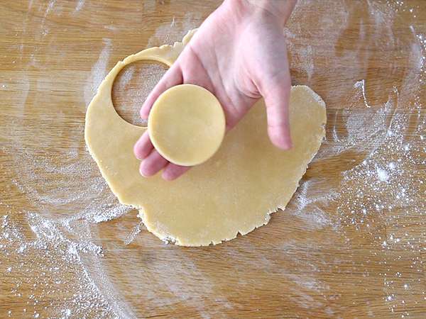 Tartlet karamel dan cokelat - Persiapan langkah 1