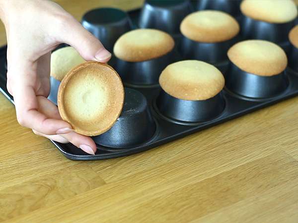 Tartlet karamel dan cokelat - Persiapan langkah 6