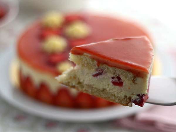 Fraisier (resep langkah demi langkah) - Persiapan langkah 16