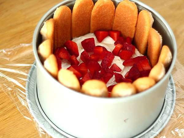 Kue pendek stroberi yang cepat dan mudah - Persiapan langkah 4