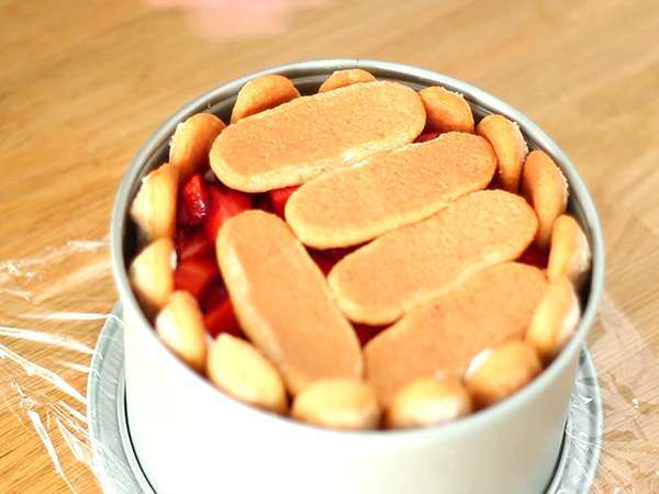 Kue pendek stroberi yang cepat dan mudah - Persiapan langkah 5