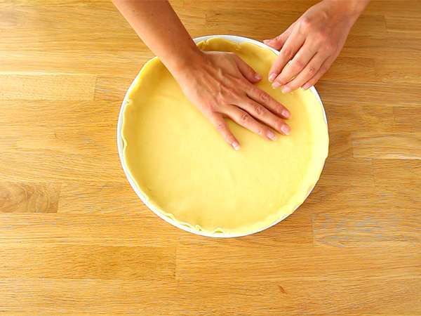 Tart almond dan pir, atau Bourdaloue yang terkenal - Persiapan langkah 1