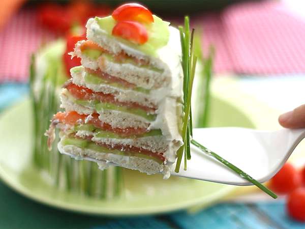 Kue sandwich, kue minuman segar yang menyegarkan - Persiapan langkah 7