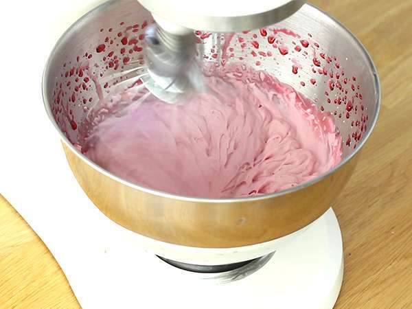 Mousse raspberry - Persiapan langkah 4