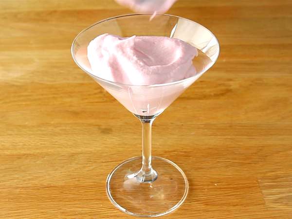 Mousse raspberry - Persiapan langkah 5