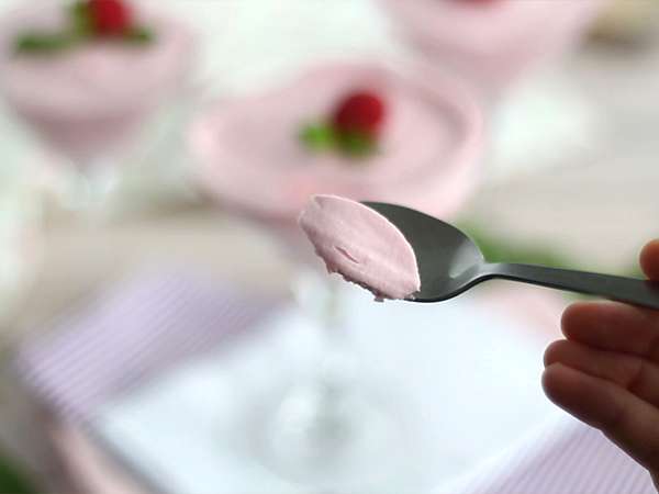 Mousse raspberry - Persiapan langkah 6