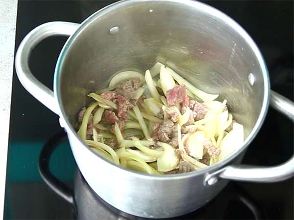 Sup Harira, mudah dan harum - Persiapan langkah 1