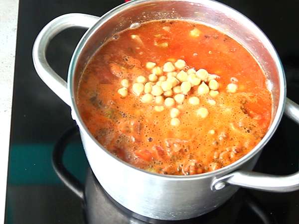 Sup Harira, mudah dan harum - Persiapan langkah 2